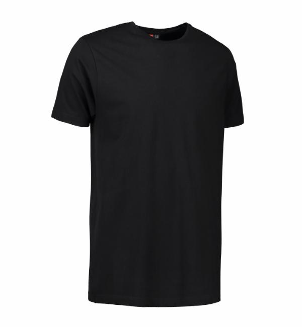 ID Identity Men''s stretch T-shirt, Black - 0594900
